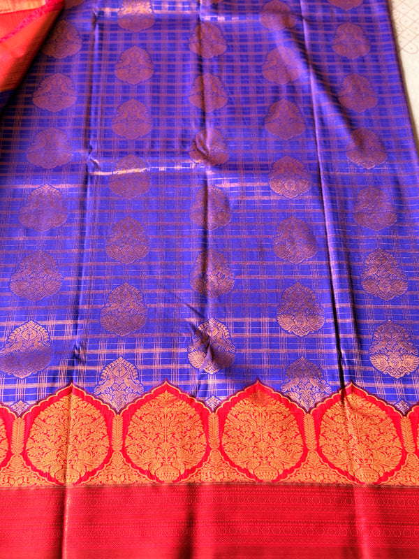 Semi Kanchi Silk Saree