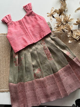 Kids Crop Top and Skirt- Festive Collection Express