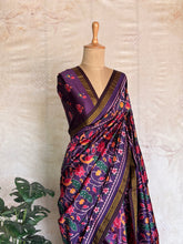 Bhavani - Premium Purple Patola Saree
