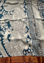 Mangalgiri Pen Kalamkari Saree