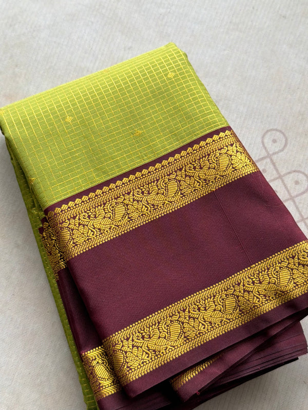 Semi Kanchi Silk Saree