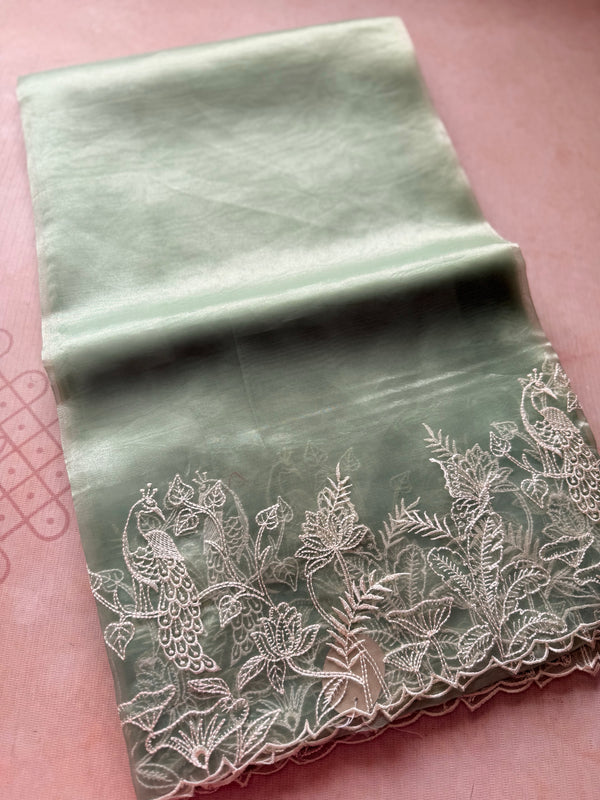 Tissue Organza saree