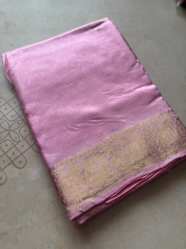 Dola Silk Zari Border Saree