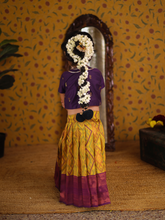 Pochampally Crop top and skirt - Festive Collection Express