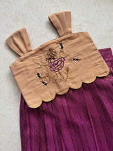 Brocade Crop Top and Skirt