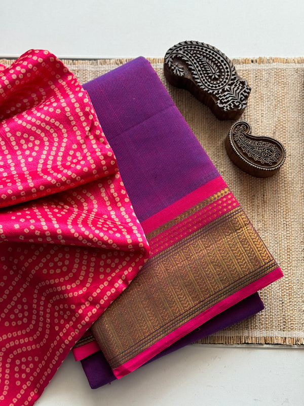 Chettinad Cotton Saree - Diwali Collection