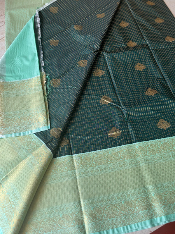 Semi Kanchi Silk Saree
