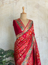 Nirosha - Satin Silk Rangkat Peacock Saree