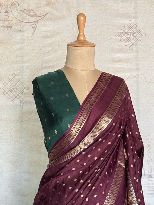 Sphatika - Classic Matka Silk Saree