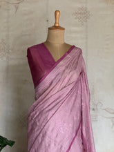 Diksha - Kota Cotton Cross Stitch Embroidered Saree