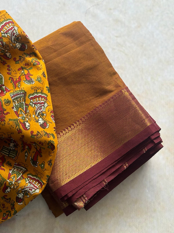 Ashwi~Chettinad Cotton saree