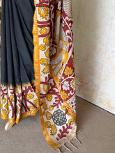 Vamika - Mangalagiri Pure Silk Gap Border Saree