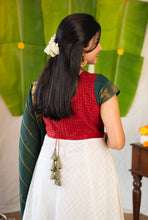 Madhavi - Anarkali Dress with Dupatta Onam Edit