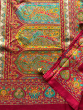 Ikkat Inspired Soft Silk Saree