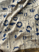 Mangalgiri Pen Kalamkari Saree