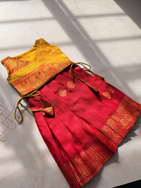 Angarkha Crop top and skirt - Express