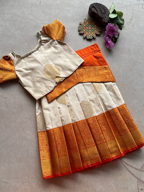 Hamsini - Crop Top and Skirt Onam Edit Express