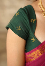 Janaki Sungudi Cotton Saree – Handcrafted Madurai Sungudi Saree in Soft Cotton