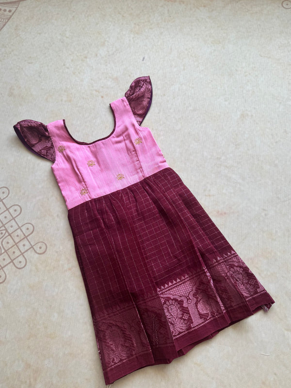 Sungudi Kids Frock