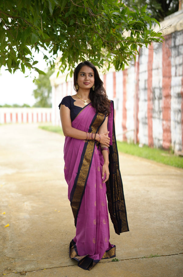 Ganika - Pure Kanchi Cotton Saree