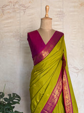 Semi Kanchi Silk Saree