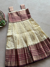 Ziva - Kids Vegan Silk Long Dress Onam Edit Express