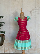 Evika - Raddish Pink Corset Top and Skirt