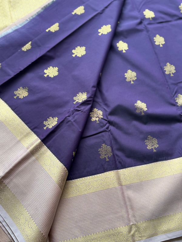 Semi Kanchi Silk Saree – Festive & Ethnic Wear