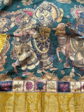 Sungudi x Kalamkari Cotton Saree