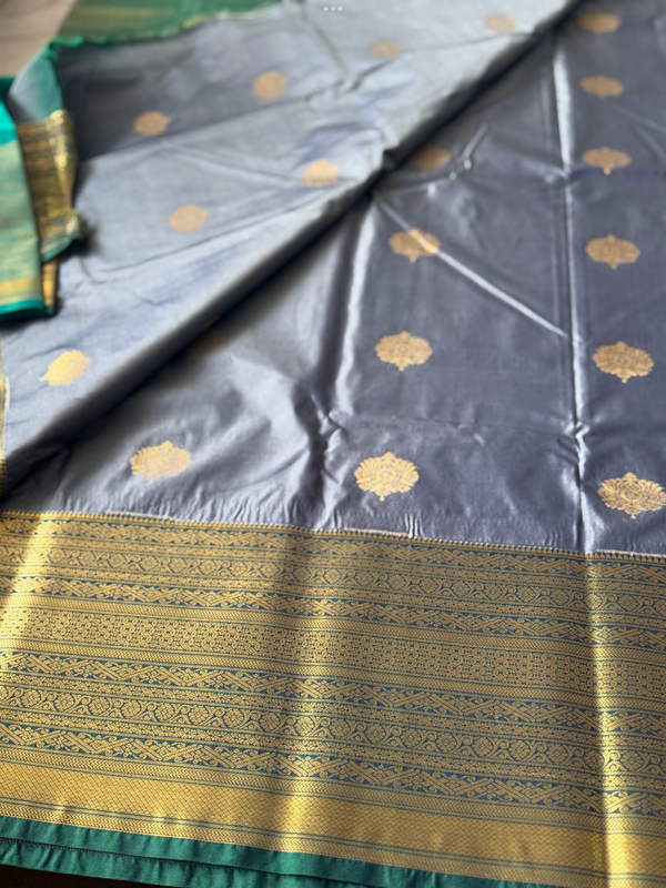 Semi Kanchi Silk Saree