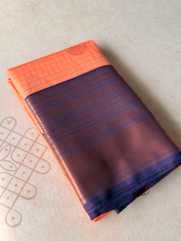 Semi Kanchi Silk Saree