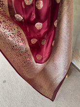 Manjari - Pure Satin Silk Meenakari Saree