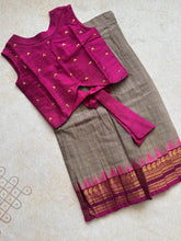 Chettinad Cotton - Crop Top and Skirt Express