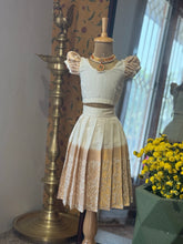 Crop top and skirt - Onam Edit