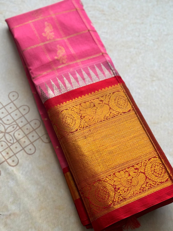 Kuppadam Silk Cotton Saree