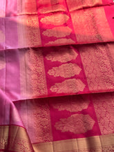 Pure Kanjivaram Soft Silk Saree with Paisley Zari Buttas & Kanchi Border – Vintage Edition