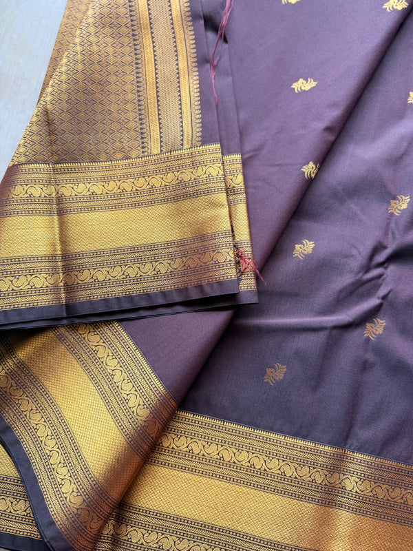 Semi Kanchi Silk Saree - Express