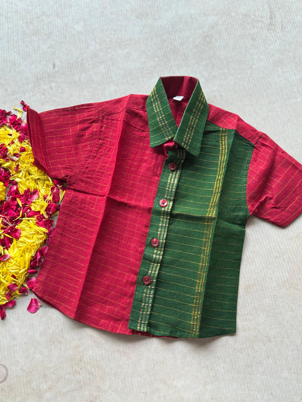 Boys Dhoti and Shirt - Onam Edit Express