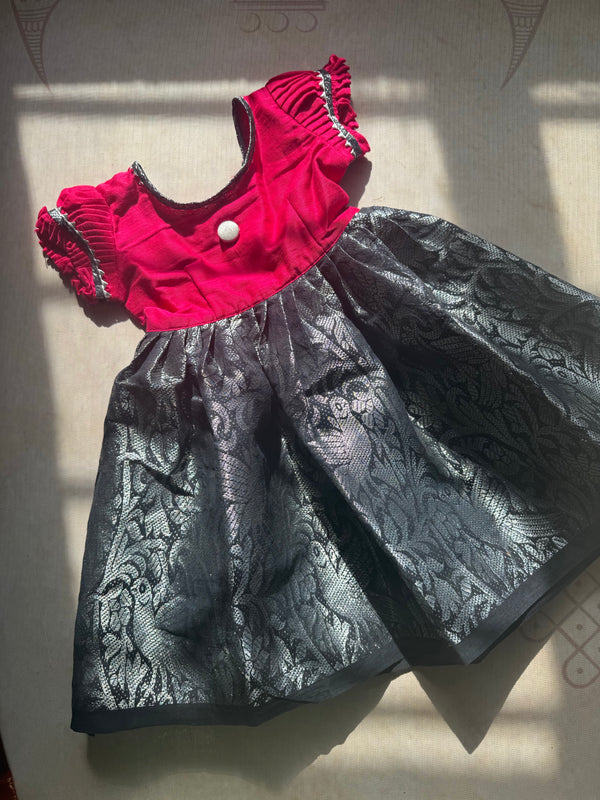 Nakshatra Kids Cotton Frock - Express