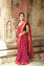 Janaki Sungudi Cotton Saree – Handcrafted Madurai Sungudi Saree in Soft Cotton