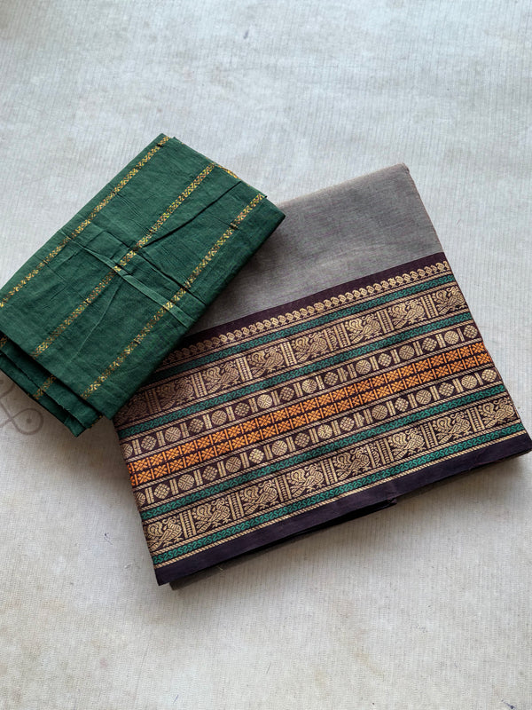Yaazh - Pure Kanchi Cotton Saree