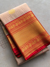 Semi Kanchi Silk Saree