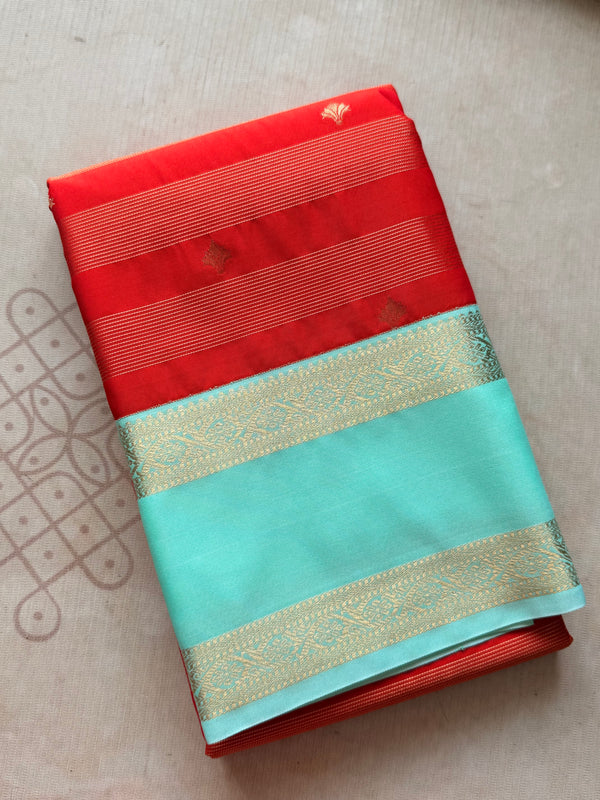 Semi Kanchi Silk Saree - Express