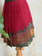 Chettinad Cotton Overlapped Bodice Skirt and Top