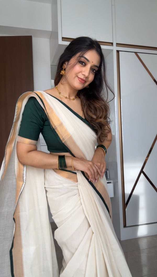 Janhvi Diva - Onam collection