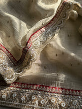 Pure Silk Tissue Georgette Saree