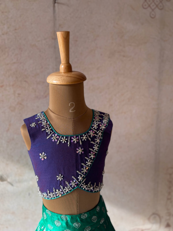 Esha - Crop Top and Skirt Occasion Edit