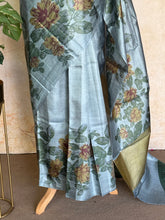 Hamsini - Pure Tussar Hand Painted Saree