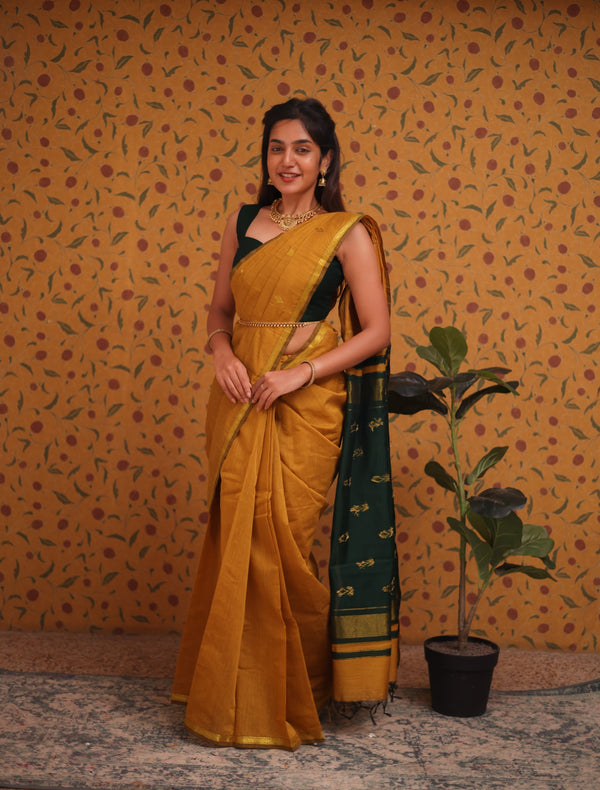 Maheshwari Silk Cotton Saree