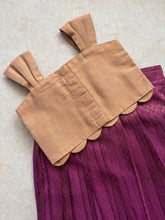 Brocade Crop Top and Skirt